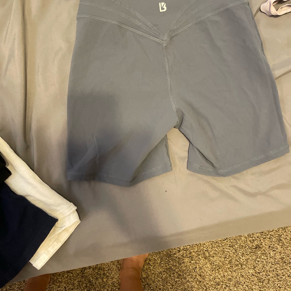 BuffBunny Gray Athletic Shorts